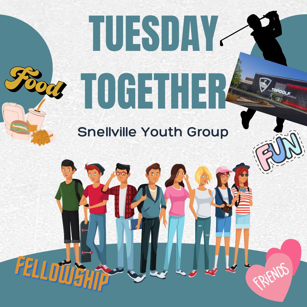 Tuesday together poster with child image